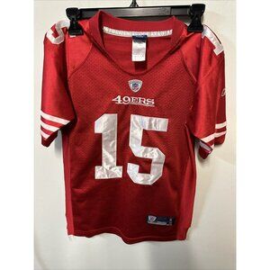 Reebok Michael Crabtree San Francisco 49ers Football Jersey Size 10/12 Youth